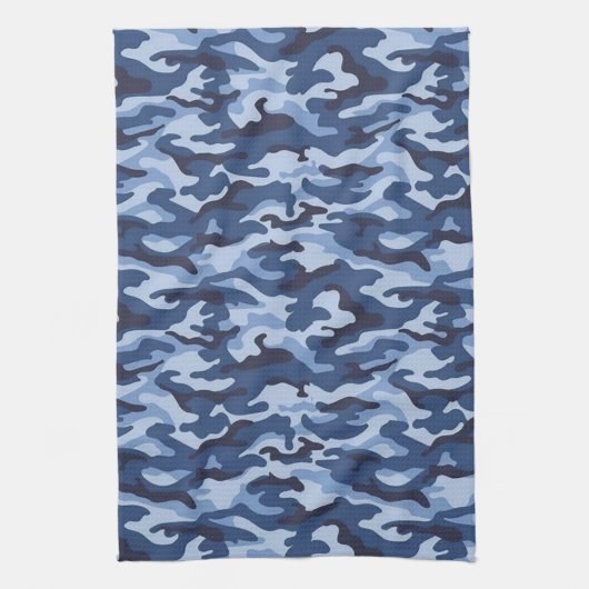 Blue Army Kitchen Hand Towel Theedoek (Verticaal)