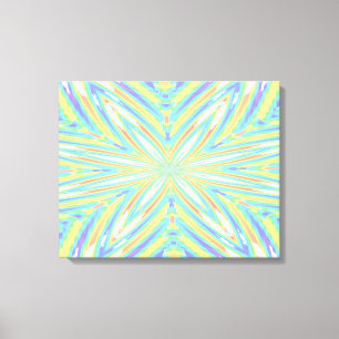Blue Art Abstract gepantserde kunst Canvas Afdruk