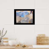 Blue Art Beach Sea Glass impressions Coastal Seagl (Cuisine)