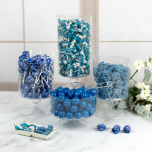 Blue Assorted Snoep Mini-Buffet