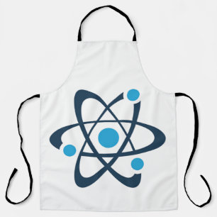 Blue Atom Science Design Schort