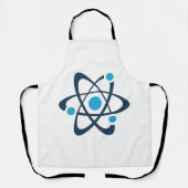 Blue Atom Science Design  Schort (Voorkant)