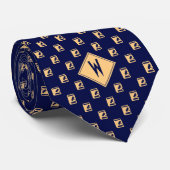 Blue Attorney Law Professor Stropdas (Opgerold)