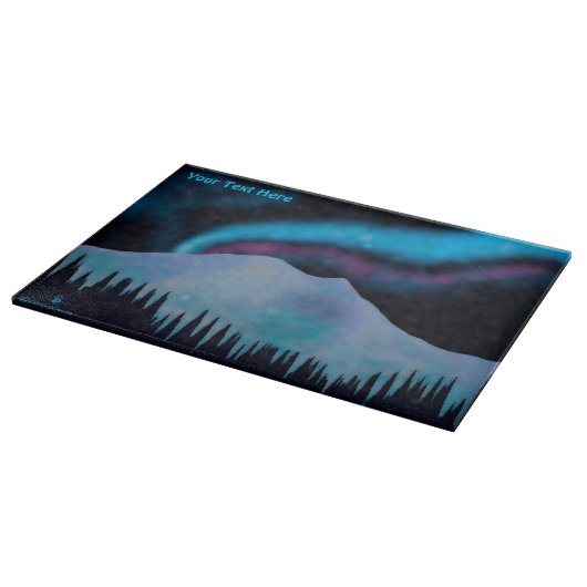 Blue Aurora Snijplank (Hoek)