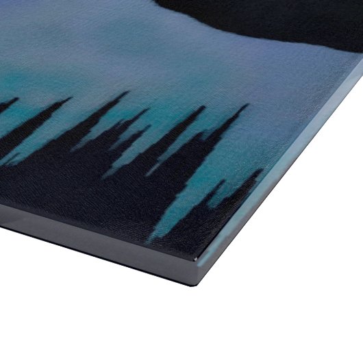 Blue Aurora Snijplank (Hoek)