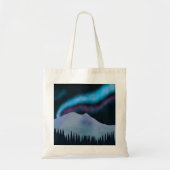Blue Aurora Tote Bag (Voorkant)