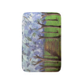 Blue Autumn Bossen Badmat (Voorkant Verticaal)