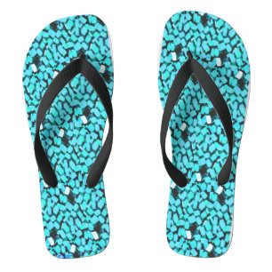 Blue Avalanche brede teenslippers