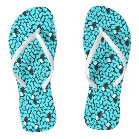 Blue Avalanche teenslippers (Voetbed)