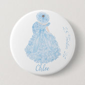 Blue Azalea Trail Maid Button (Voorkant)