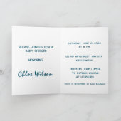 Blue Baby Boy Baby shower (Binnen)