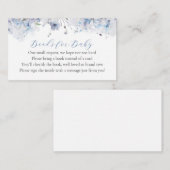 Blue Baby in Bloom Library Request Enclosure Kaart (Voorkant / Achterkant)