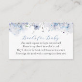 Blue Baby in Bloom Library Request Enclosure Kaart (Voorkant)