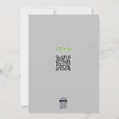 Blue Baby is Brewing Kaart (Achterkant)