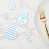 Blue Baby shower Cute Cloud Table Confetti (Groep)