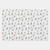 Blue Babys Eerste Kerstpyjama Inpakpapier Vel (Voorkant 3)