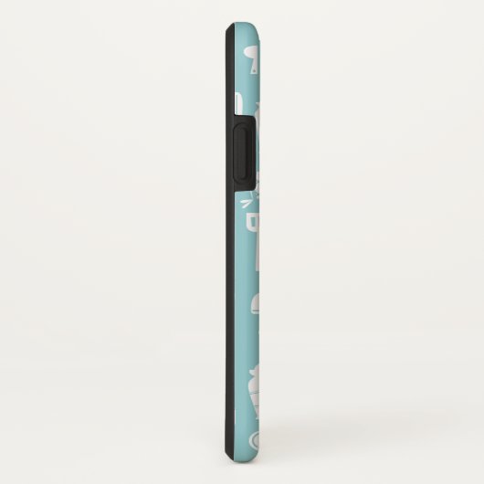 Blue Bakery Phone Case (Achterkant/rechts)