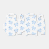 Blue Ballet Birthday Pointe Shoes Bedankdoosjes (Uitgevouwen)