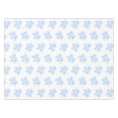 Blue Ballet Birthday Pointe Shoes Tafelkleed (Voorkant (Horizontaal))