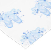 Blue Ballet Birthday Pointe Shoes Tafelkleed (Gekanteld)