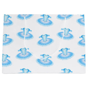 Blue Ballet Birthday Tutu Waterverf Groot Cadeauzakje