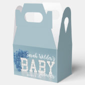 Blue Balloon Arch Baby shower Favor Box Bedankdoosjes (Geopend)
