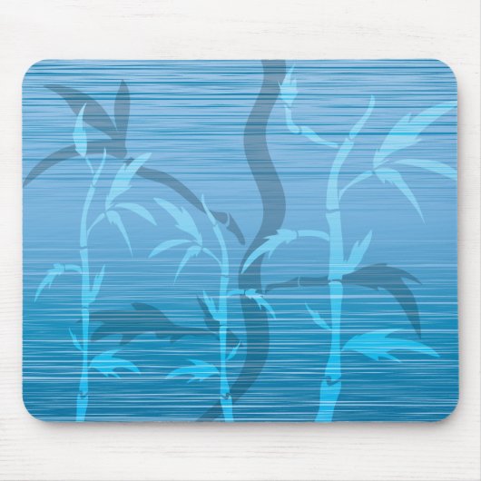 Blue Bamboo Muismat (Voorkant)