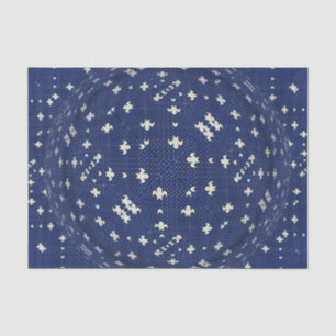 Blue Bandana Nordic Swedish Tissuepapier