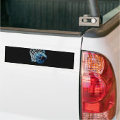 Blue Basketball Bumpersticker (Op Truck)