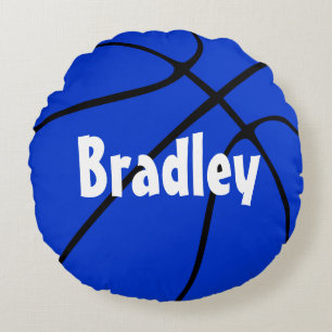 Blue Basketball  Player Name of Team Rond Kussen