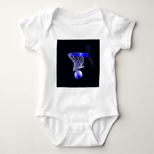Blue Basketball Romper (Voorkant)