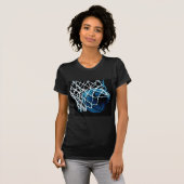 Blue Basketball T-shirt (Voorkant volledig)