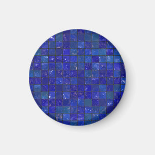 Blue Bathroom Tiles Magneet