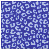 Blue Batik Leopard - tissu (Fermer)