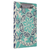Blue Batik Tile I Klembord (Rechts)