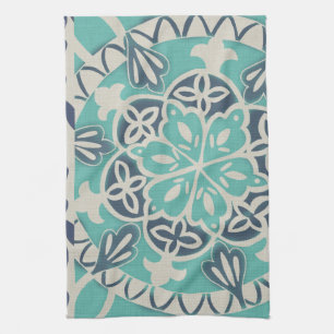 Blue Batik Tile I Theedoek