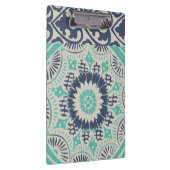 Blue Batik Tile III Klembord (Rechts)
