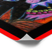 Blue Bayou Jazz Cat Poster (Hoek)