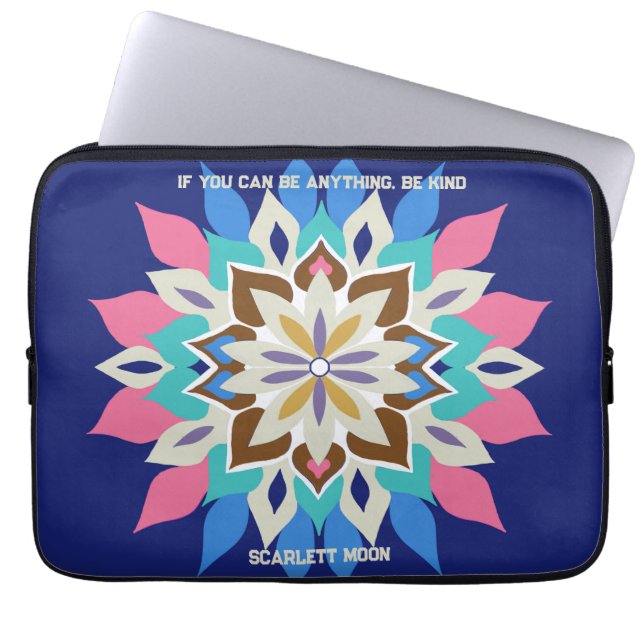 Blue Bayou  Laptop Sleeve (Voorkant)