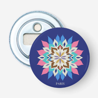 Blue Bayou Roodvrijstalen Flesopener Button Flesopener