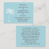 Blue Beach Getaway richting Kaarten (Voorkant / Achterkant)