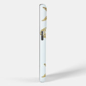 Blue Beach Gold Sea Shells Case-Mate iPhone Case (Achterkant / Rechts)