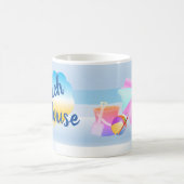 Blue Beach House Mug (Centre)