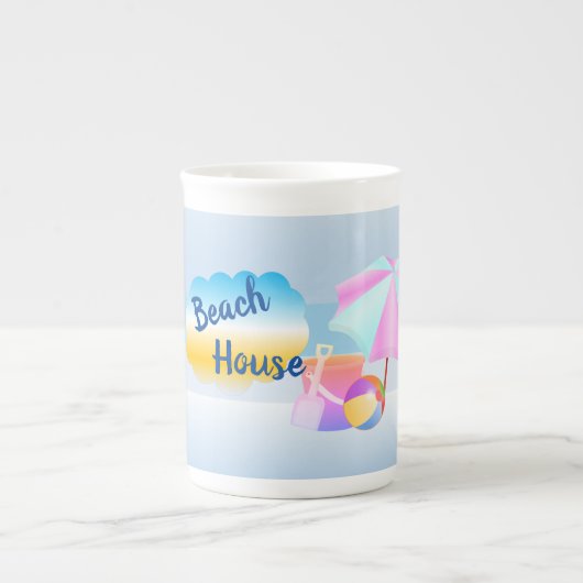 Blue Beach House Spécialité Mug (Devant)