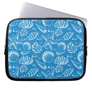 Blue Beach Patroon Laptop Sleeve