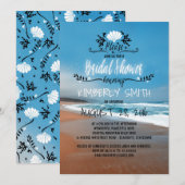 Blue Beach Vrijgezellenfeest Kaart (Voorkant / Achterkant)