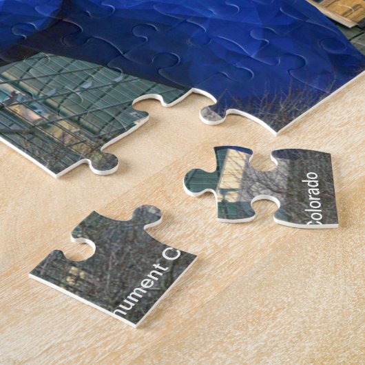 Blue Bear Monument Colorado Jigsaw Puzzle (Côté)