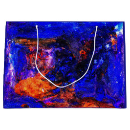 Blue Beast Running Fire Groot Cadeauzakje