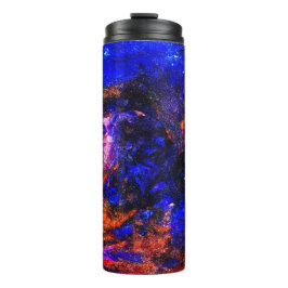 Blue Beast Running Fire Thermosbeker