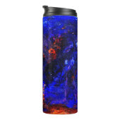 Blue Beast Running Fire Thermosbeker (Geroteerd rechts)